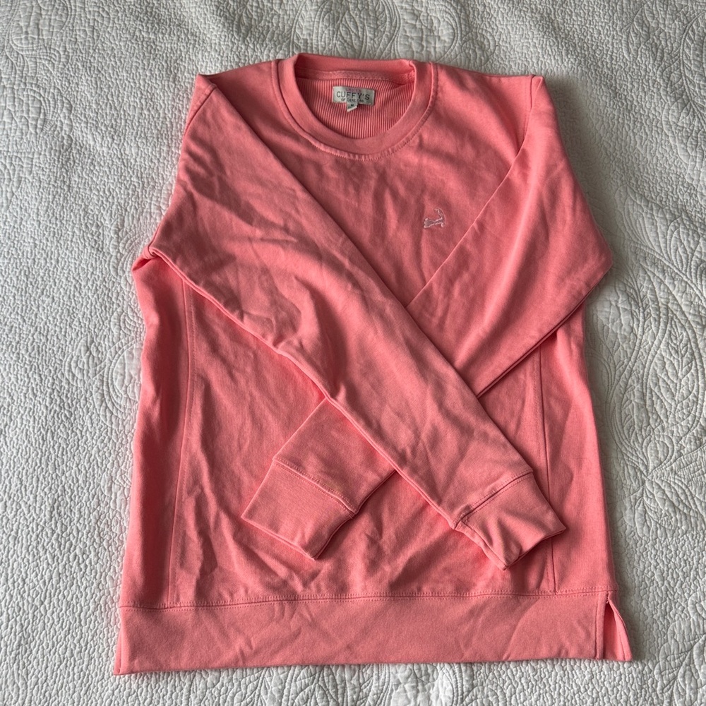 Cuffy’s Cape Cod Pink Sweater